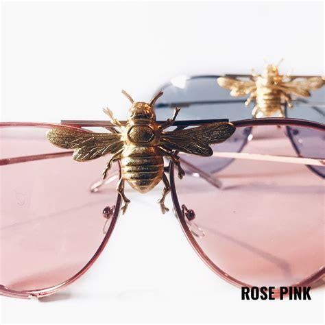 what sunglasses have a bee on them